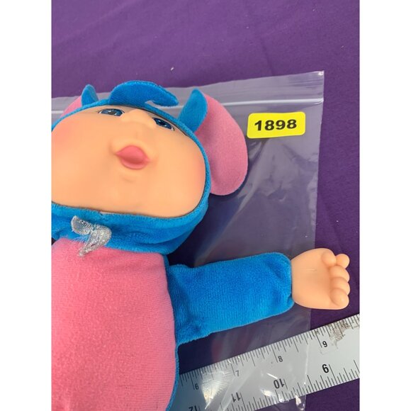 Cabbage Patch Kids 2020 10 Inch Doll Blue Pink Elephant Outfit Blue Eyes - Picture 4 of 4